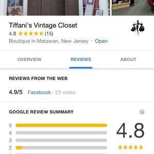 Our store reviews!